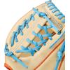 image:imageWilson 2026 A2000 PF89 115 Infield Baseball GloveBlondeOrangeSky Blue