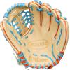 image:imageWilson 2026 A2000 PF89 115 Infield Baseball GloveBlondeOrangeSky Blue