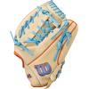 image:imageWilson 2026 A2000 PF89 115 Infield Baseball GloveBlondeOrangeSky Blue