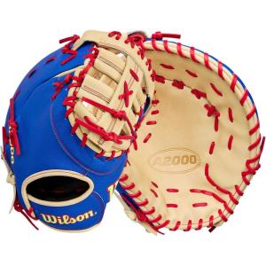 image:imageWilson 2026 A2000 1677SS 125 Baseball First Base MittRoyalBlondeRed