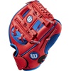 image:imageWilson  A200  Youth TBall amp Baseball Glove  Mitt  Sizes 9  10  Right  Left Hand Throw  Multiple StylesRoyalRed