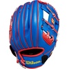 image:imageWilson  A200  Youth TBall amp Baseball Glove  Mitt  Sizes 9  10  Right  Left Hand Throw  Multiple StylesRoyalRedYellow