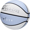 image:imageWILSON WNBA 30th Anniversary Legacy IndoorOutdoor BasketballWhiteLight Purple