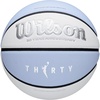 image:imageWILSON WNBA 30th Anniversary Legacy IndoorOutdoor BasketballWhiteLight Purple