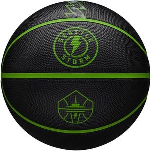 image:imageWILSON 2026 WNBA Rebel Edition Outdoor Team Tribute Basketballs  Size 6Seattle Storm