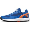 image:imageWilson UnisexChild Rush Pro 5 Junior Tennis ShoeDeja Vu BlueClear WhiteOrange Tiger