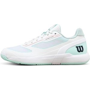 image:imageWilson UnisexChild Rush Pro 5 Junior Tennis ShoeClear WhiteBayFiery Coral