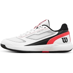 image:imageWilson UnisexChild Rush Pro 5 Junior Tennis ShoeClear WhiteInfraredBlack