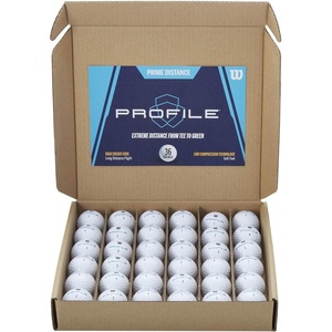 image:imageWILSON Profile Distance Golf Balls 36 PackWhite